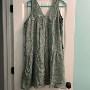 BNWT Anthropologie Aida Embroidered Mini Dress sz L
